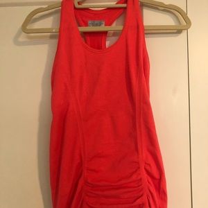 Athleta speed light tank in coral